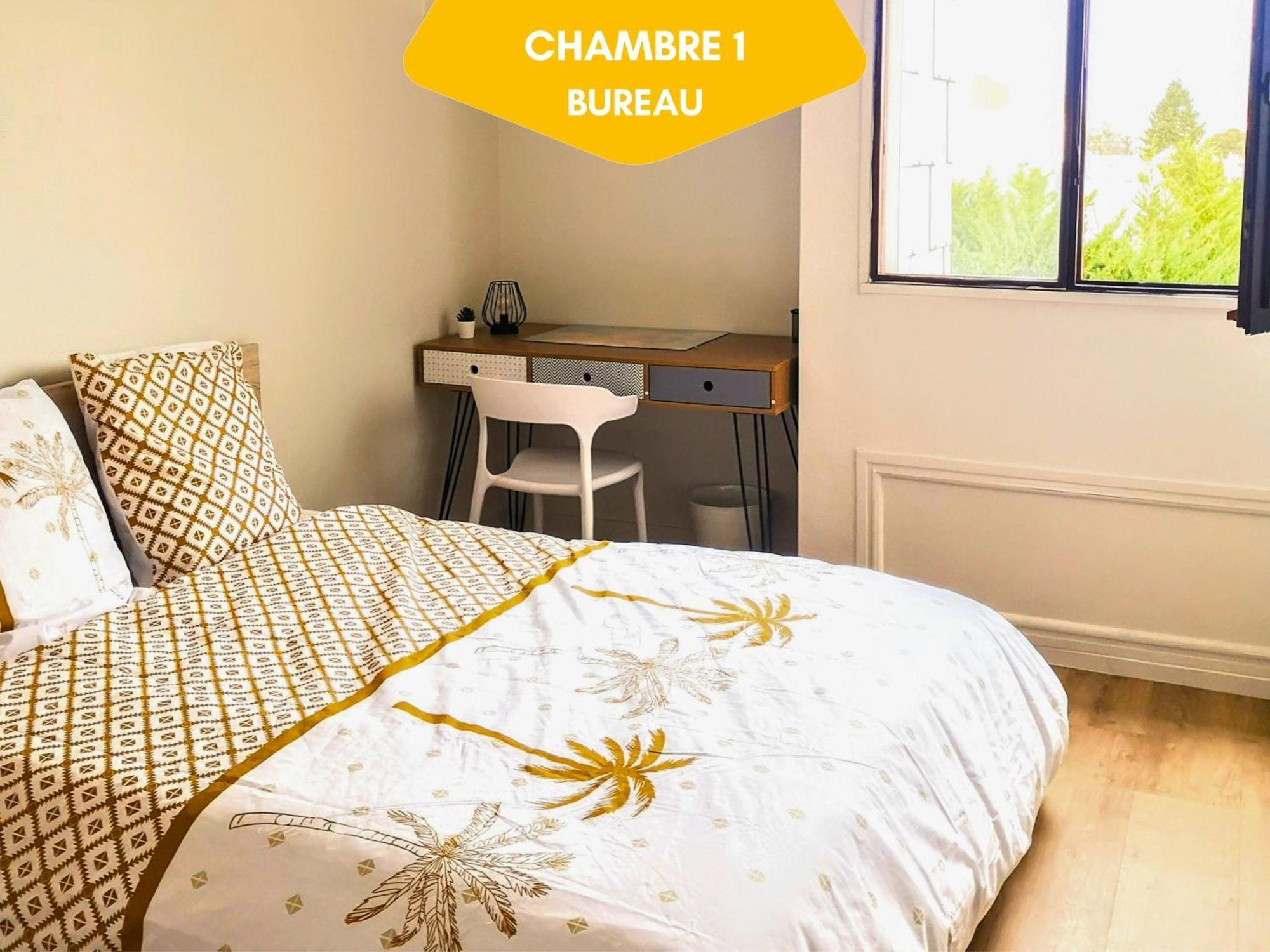 Maison Grands Espaces: Central Stay with Free Parking Le Mans Exterior photo